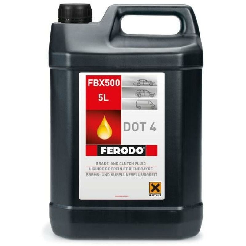 Liquide de frein FBX500 DOT4 - 5L