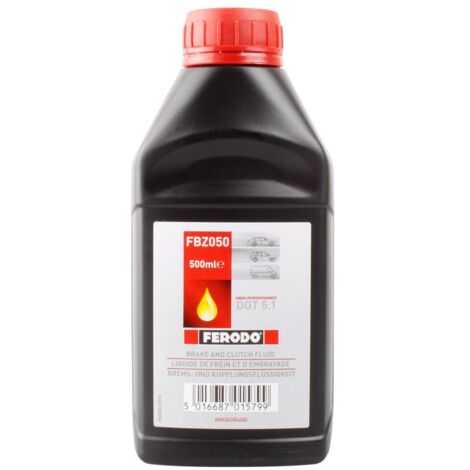 LIQUIDE DE FREIN FERODO DOT 5.1 BIDON DE 0.5 LITRE