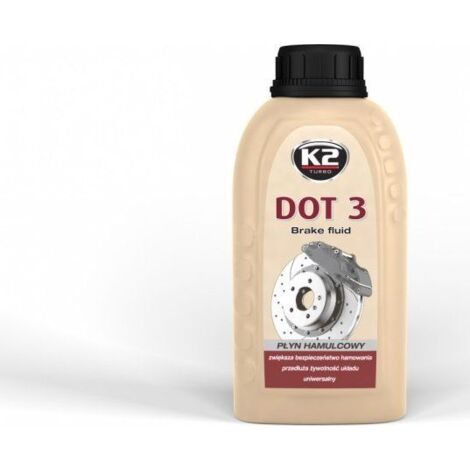 LIQUIDE DE FREIN K2 AVEC CERTIFICAT DOT 3 250 ML