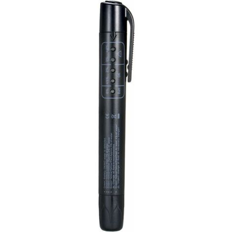 Liquide de Frein Liquide testeur Stylo analyseur d'humidité d'huile de Frein Automatique avec 5 indicateurs LED pour DOT3 DOT4 DOT5