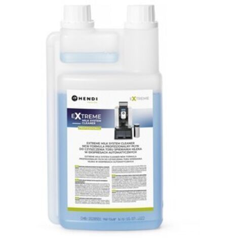 Liquide de nettoyage pour système de mousse de lait de machines à café 1 l - Hendi 976678