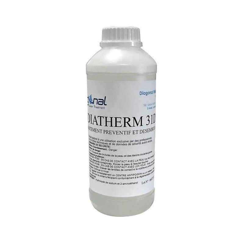 Liquide de protection et traitement des installations de chauffage diatherm 31D, 1 litre