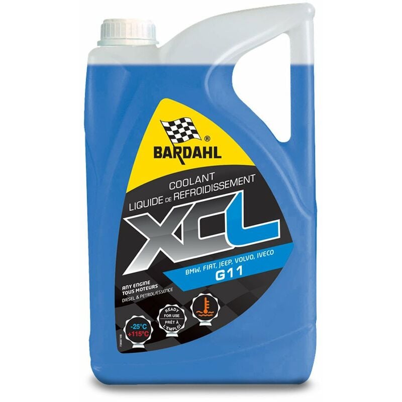  Liquide  de refroidissement bleu  5L BARDAHL SAD6313