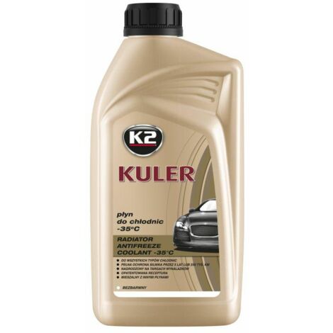 LIQUIDE DE REFROIDISSEMENT K2 INCOLORE KULER -35C 1L.