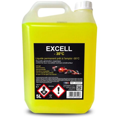 LIQUIDE DE REFROIDISSEMENT UNIVERSEL -35 5 LITRES
