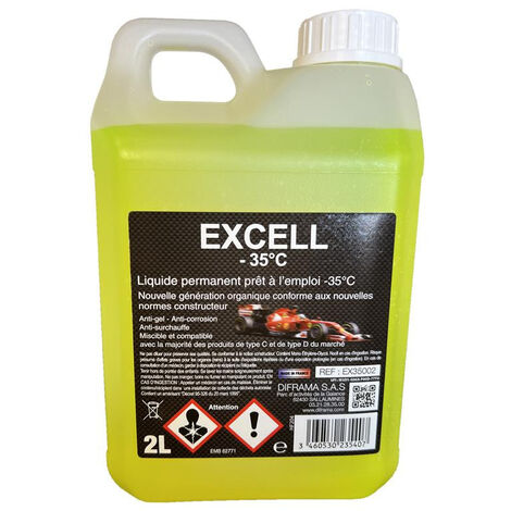 Liquide de refroidissement universel auto, moto - 2l