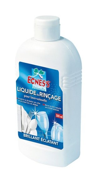 Ecness - Liquide de rinçage pour lave-vaisselle - 500 mL