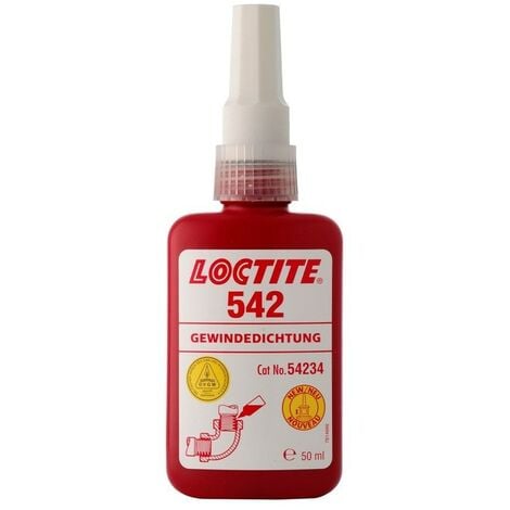 Produit d'étanchéité des raccords filetés 542 50ml LOCTITE - plusieurs modèles disponibles