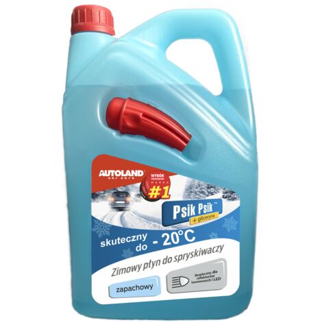 Liquide lave-glace hiver 4L -20°C parfumé