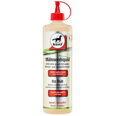 Liquide pour crinière Leovet 500 ml contre les pellicules, le frottement de la crinière et de la queue