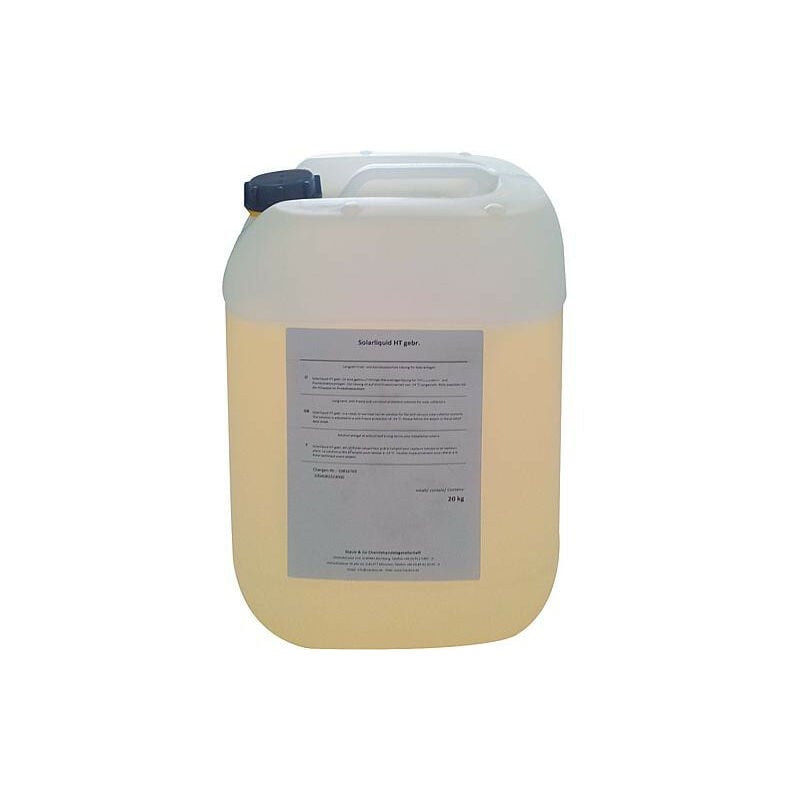 Liquide solaire ht pret a l'emploi, 20kg liquide clair, jaunatre