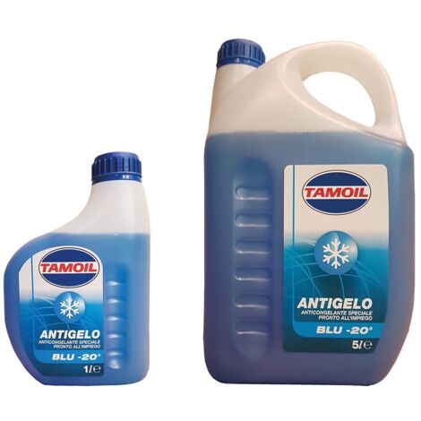 LIQUIDO ANTIGELO -20° 'TAMOIL' lt. 5 - rosso