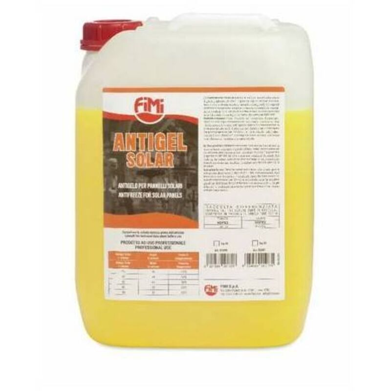 Liquido Antigelo Per Pannelli Solari Antigel Solar Misura Kg 5