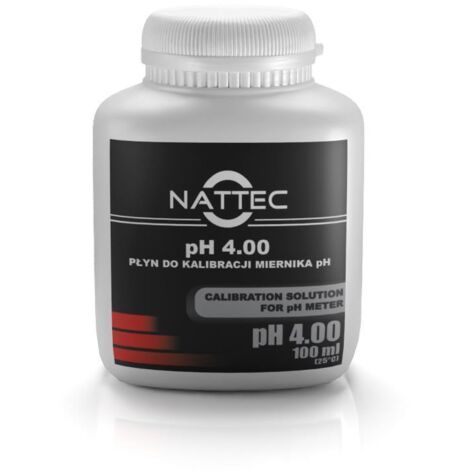 LÍQUIDO DE CALIBRACIÓN DE SONDA DE PH, SOLUCIÓN TAMPÓN PH 4.00, 100 ml