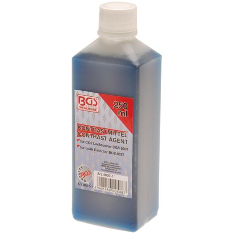 Liquido di contrasto per rilevatore di perdite / tester di perdite  250 ml  per 8037