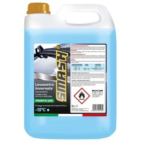 liquido lavavetri invernale arexons "smash" 5 lt