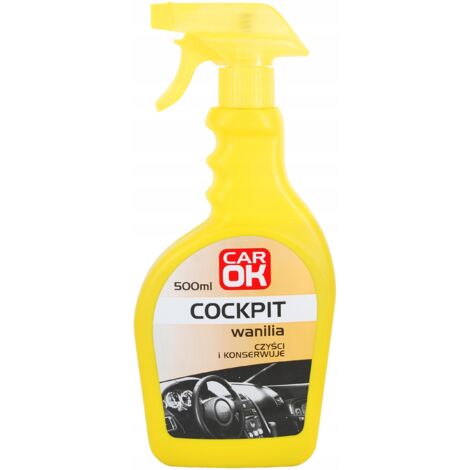 Liquido lucidante per cruscotto auto alla vaniglia 500 ml