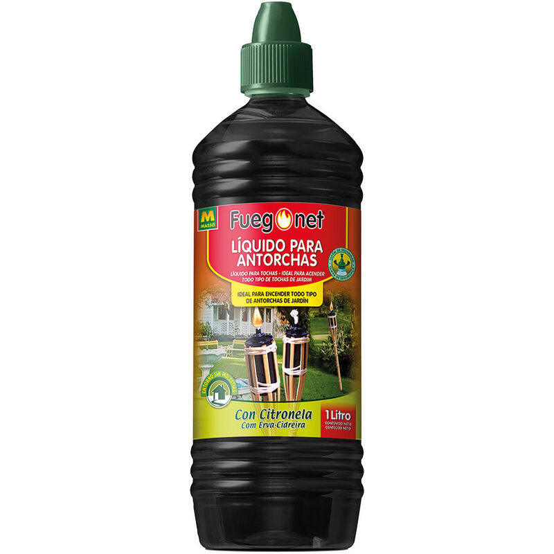 

Liquido para antorchas con citronela 1l - fuegonet 231558 massó - Masso