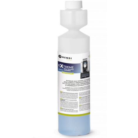 Líquido para limpiar el sistema de espumado de leche en cafeteras 250 ml - Hendi 976661