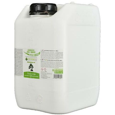 Liquido per Jin e Shari Geosism (polisolfuro di calcio) certificato per bonsai (5 l)
