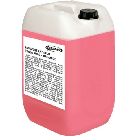Liquido radiatore antigelo puro long life rosso 25 kg