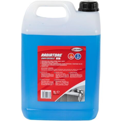 Liquido radiatore effetto anticongelante -22Â°C 5L +120Â°C