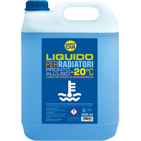 LIQUIDO RADIATORE HAPPY CAR -20C   5 L- 1,0 pz
