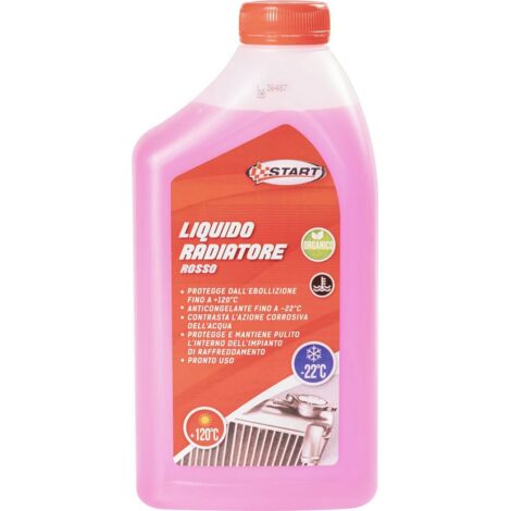 Liquido radiatore rosso 1L -22grC per motori monoblocco in alluminio