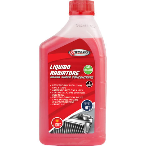 Liquido radiatore rosso -70grC 1L per motori monoblocco in alluminio