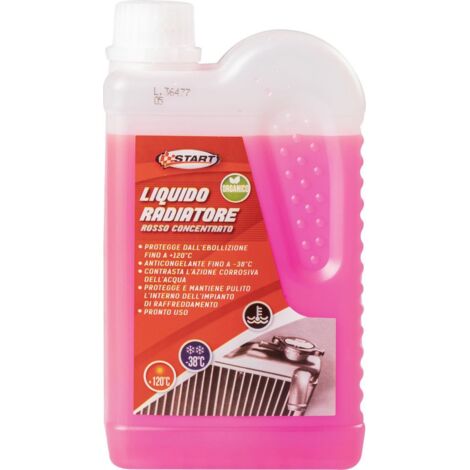 Liquido radiatore rosso effetto anticongelante -38grC 500ML