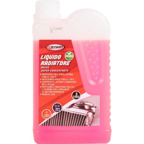 Liquido radiatore rosso puro effetto anticongelante -70grC 500ML