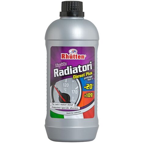 Liquido radiatori -20c specifico per moto 1 litro rhutten - rhutten