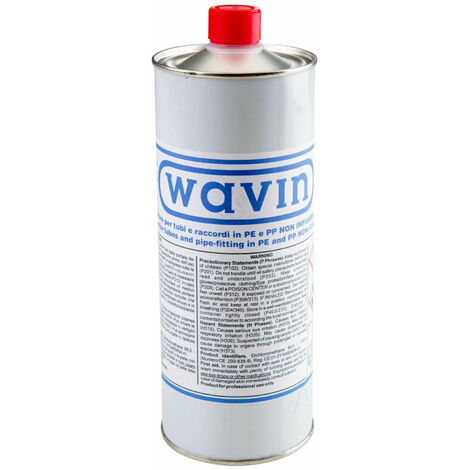 Liquido sgrassante per tubo polietilene 1 lt WAVIN