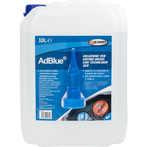 Siroil Adblue AD Blue Urea Additive for Diesel Engines Euro 4 5 6 Engines  Scr 10L