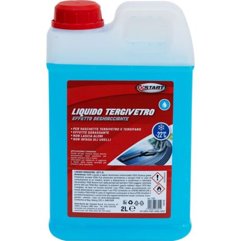 Liquido tergivetro effetto deghiacciante -22grC 2L