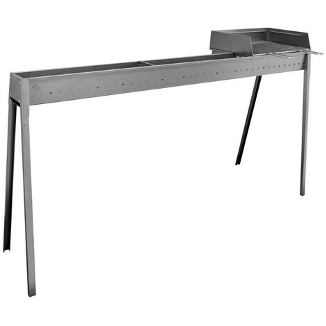 LISA - Cocedor de pinchos Torino grill 100+40+ Kit accesorios mamparo - Line de Hierro