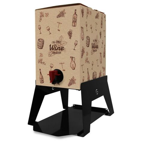 LISA - Support Bag in Box Bacco 3 litres - Noir