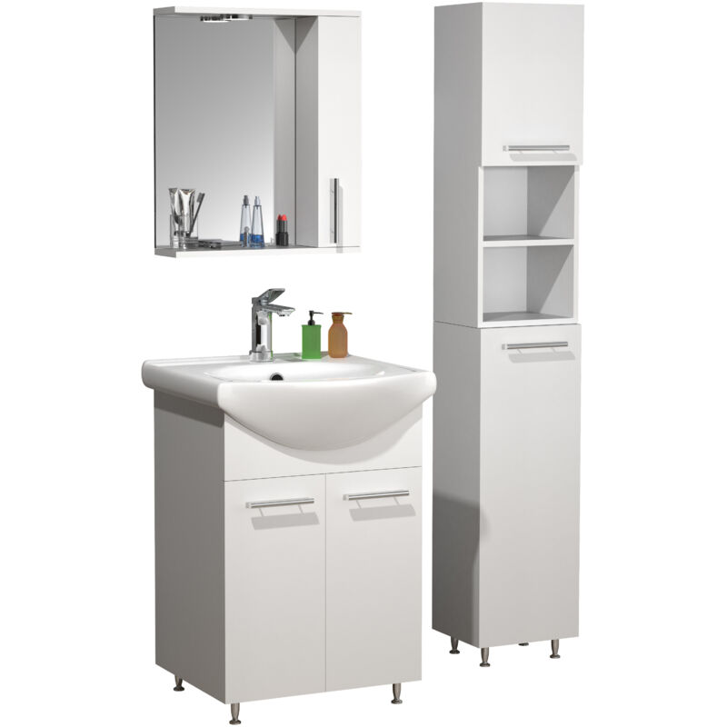 Ebuy24 4-tlg. Waschplatz Waschtisch Lisalo M