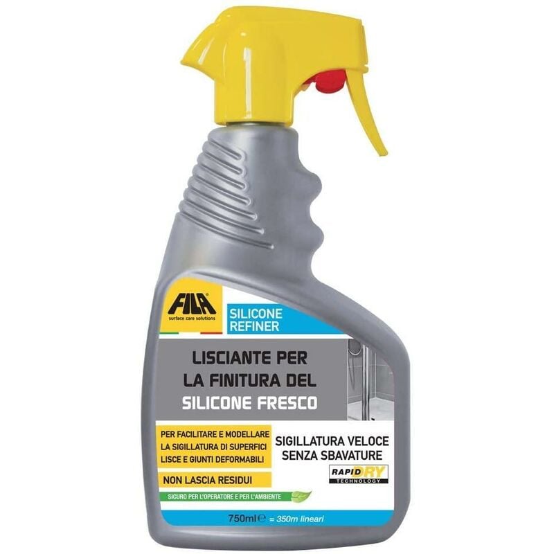 Fila - Lisciante per la finitura del silicone fresco silicone refiner 750ml