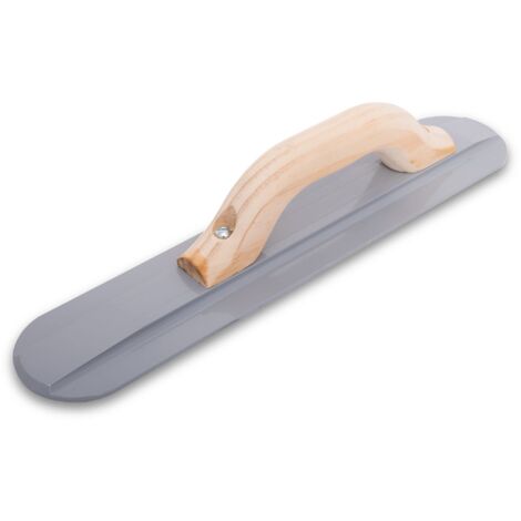 Lisciatrice a mano Marshalltown con manico in legno, magnesio, per pavimento e calcestruzzo, dimensioni della lisciatrice: 305x79 mm