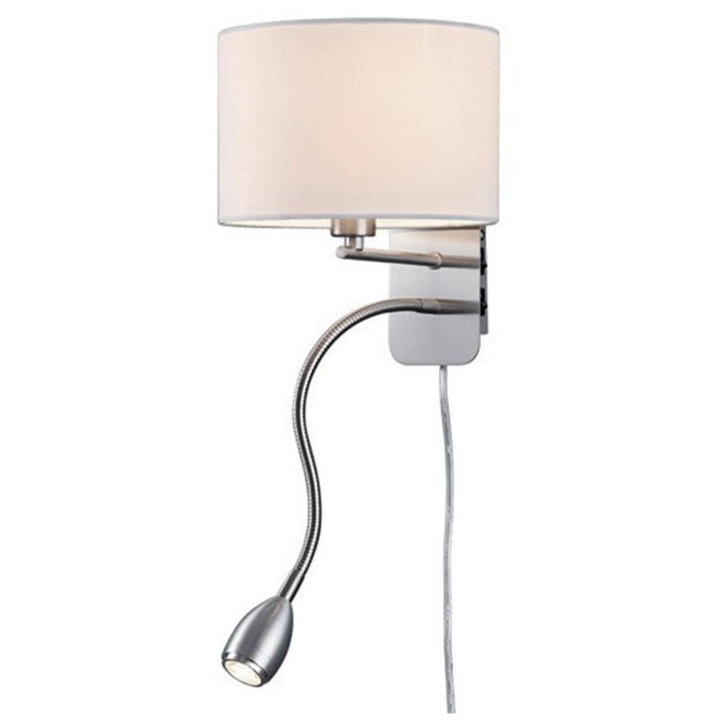 Liseuse Murale Flexible Martha Abat-jour Blanc