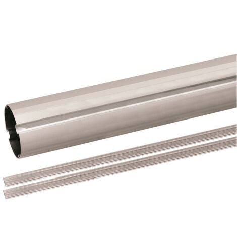 Lisse à section tubulaire en aluminium. Longueur 5,35m CAME 001G05350