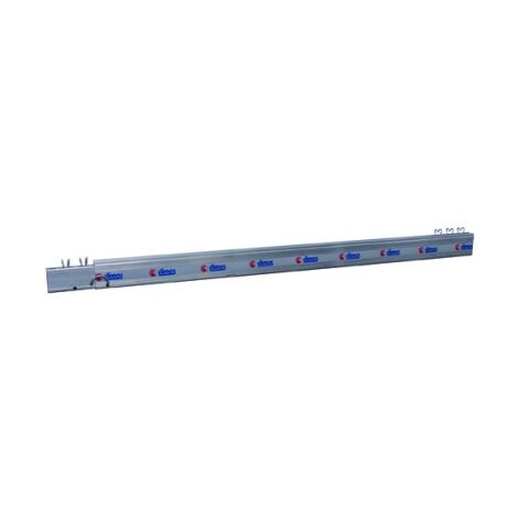 Lisse alu télescopique emboîtable L 2 à 3m h 10cm - DIMOS - 3000 mm