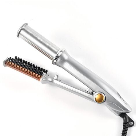 Lisseur à cheveux 2 en 1 - Multifonction - Anti-enchevêtrement - 3 températures