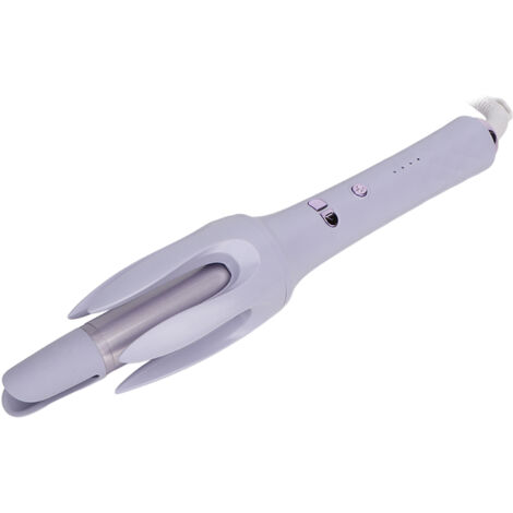 Lisseur automatique à ions négatifs pour boucles parfaites, chauffe rapide, voltage universel 100‑240V avec prise UE