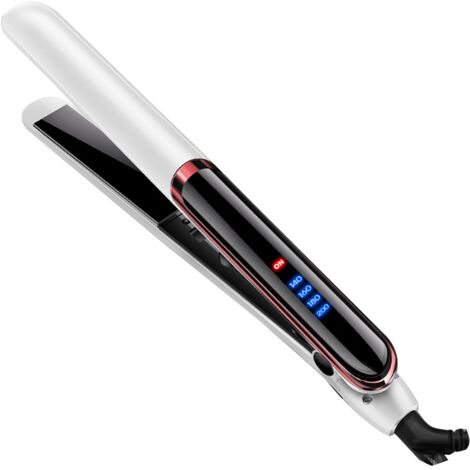 Lisseur Briseur 4 Températures avec Ions Négatifs pour Lissage et Boucles, Fer à Lisser Boucler, Prise US 110V