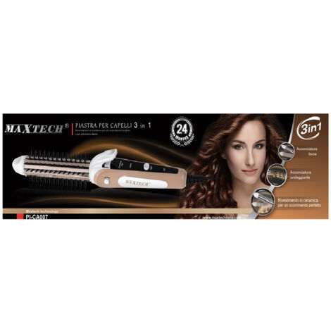 Lisseur Cheveux En Ceramique 3in1 Wavy Waves 360° Pi-ca007