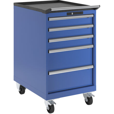 LISTA, Armoire à tiroirs, mobile, l x p x h 564 x 725 x 990 mm