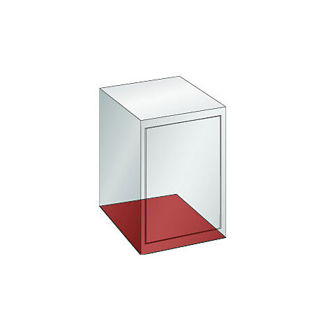 LISTA, Corps d'armoire à tiroirs vide, l x p ext 564 x 572 mm,