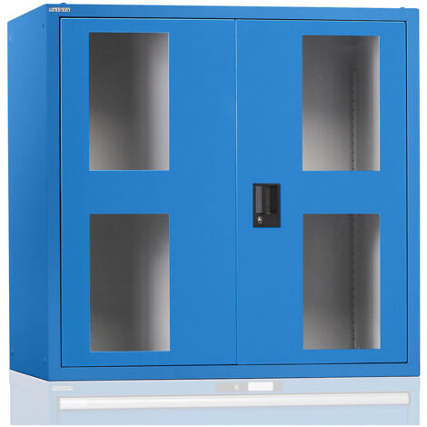 LISTA, Rehausse pour armoire à portes battantes, avec portes